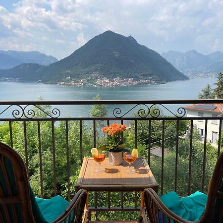 Appartamento Lake View Di Villa Giuliana Sulzano Eksteriør bilde