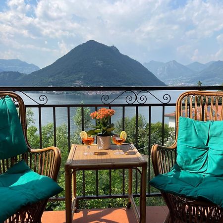 Appartamento Lake View Di Villa Giuliana Sulzano Eksteriør bilde